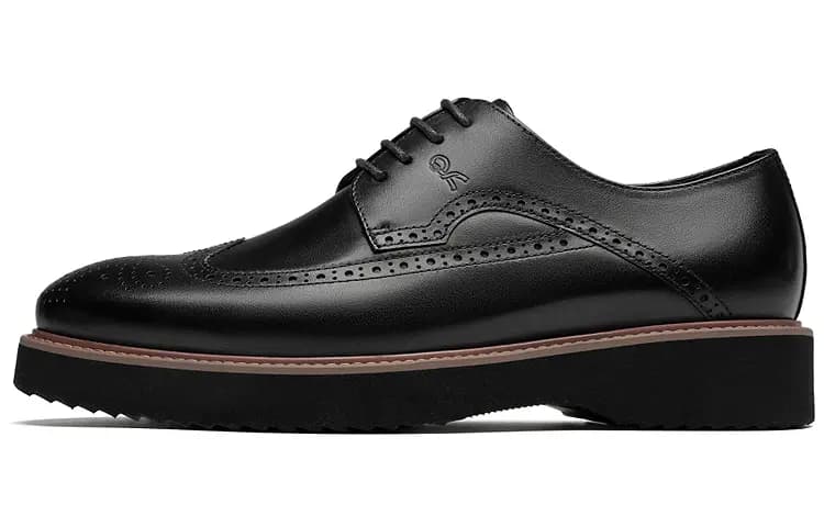 ROBERTA DI CAMERINO Brogue Derby Kişi Ayaqqabısı Qara 2