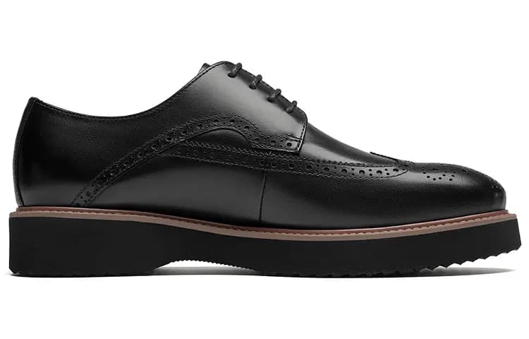 ROBERTA DI CAMERINO Brogue Derby Kişi Ayaqqabısı Qara 4
