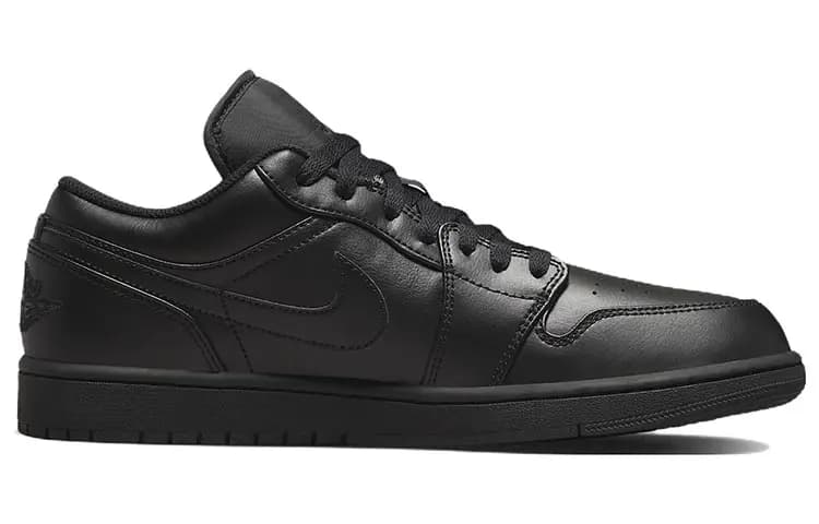 Jordan 1 Low Triple Black 2022 2