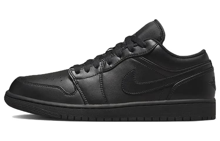 Jordan 1 Low Triple Black 2022