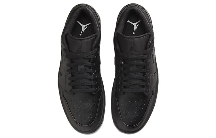 Jordan 1 Low Triple Black 2022 4