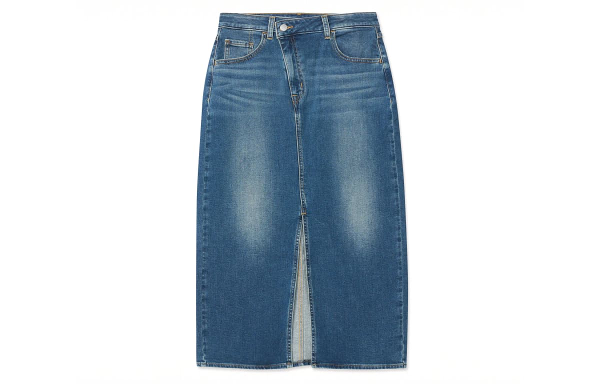 Levi's Qadın Denim Uzun Ətək