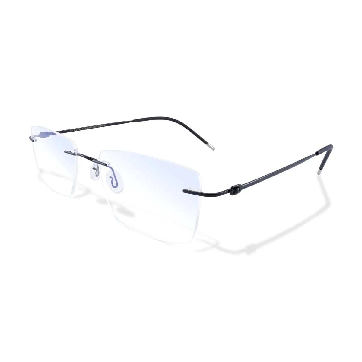 PULAIS Ultra-Light Frameless Prescription Blue Light Blocking Minimalist Face Slimming Blue Light Glasses Unisex 9