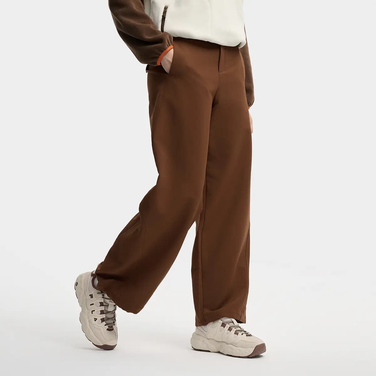 FILA ORIGINALE Qadın Toxunma Şalvar Qəhvəyi 3