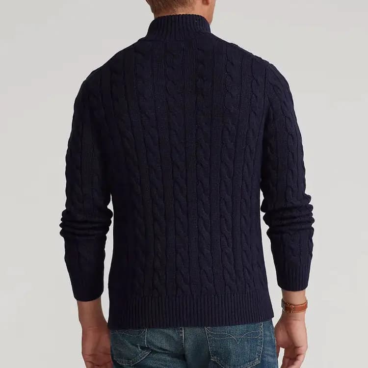 Polo Ralph Lauren Kişi Sviteri Dəniz Mavisi 5