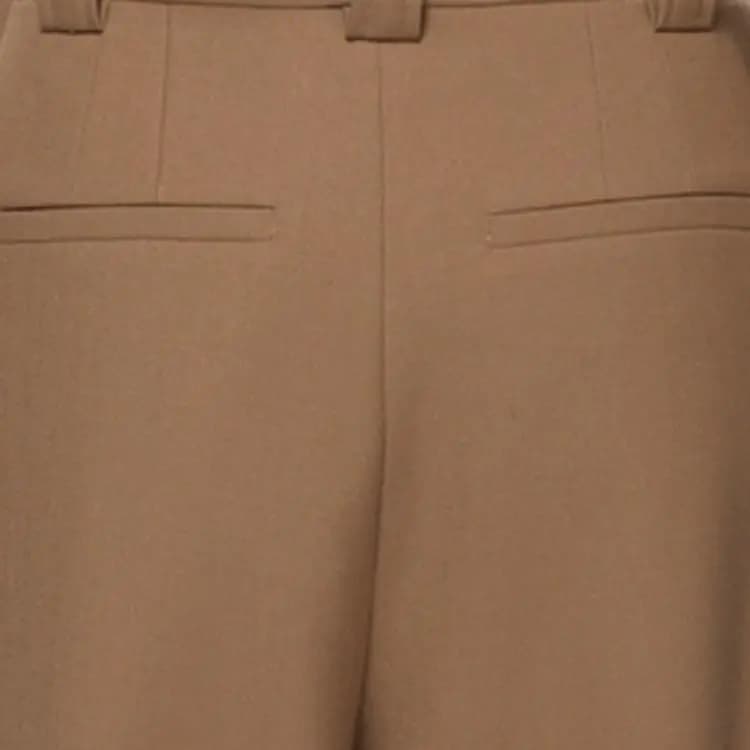 PINKO FW25 Light Luxury Commuter Style Heightening Slimming Elegant Versatile Wool Blend Wide-Leg Trousers Women's 6