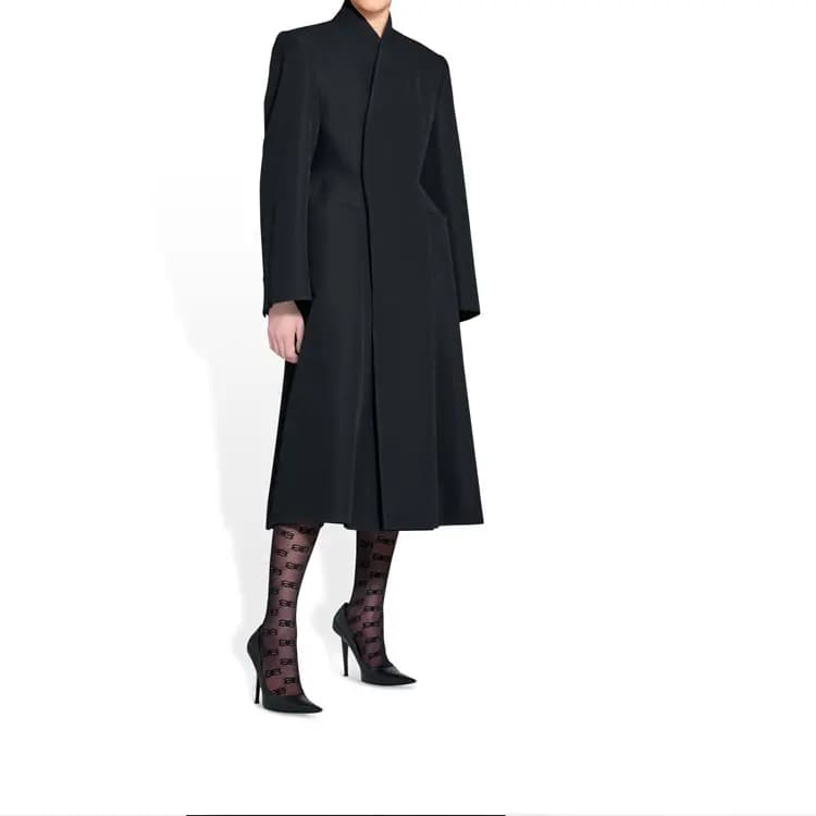 Balenciaga Bb Monogram Qadın Tights Qara