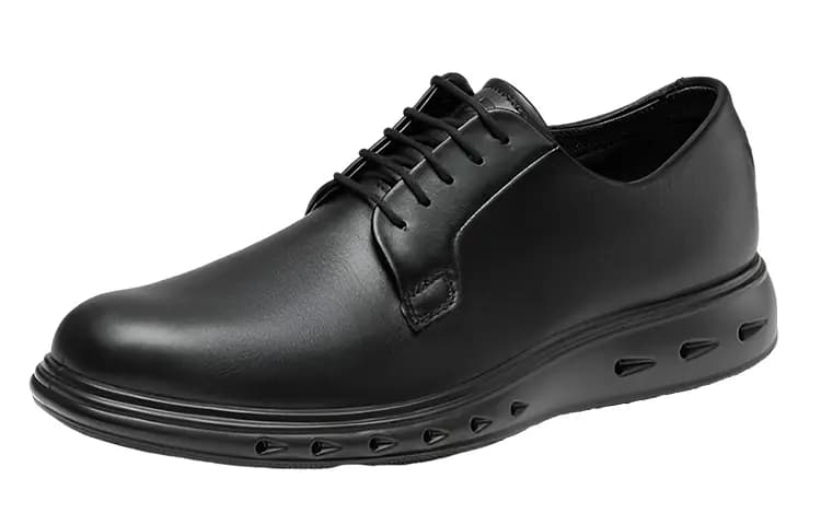 Ecco Mixed Water Resistant 720 Casual Shoes Men's Black 2