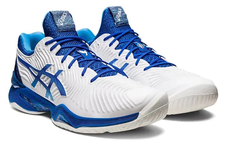 Asics Court FF Novak 'White Tuna Blue' 3