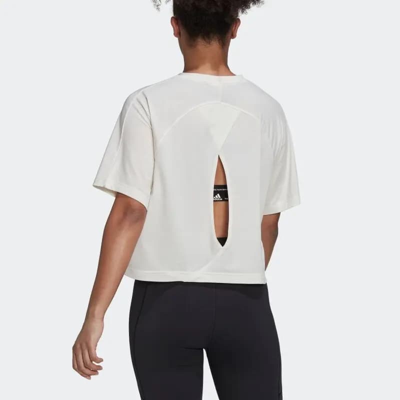 Adidas Crop Tops Women's Gray White 3