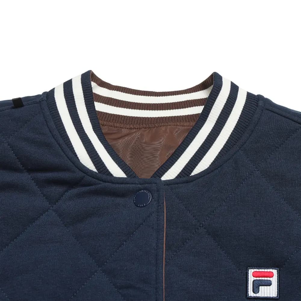 FILA TENNIS Qadın Baseball Gödəkçəsi Qəhvəyi 5