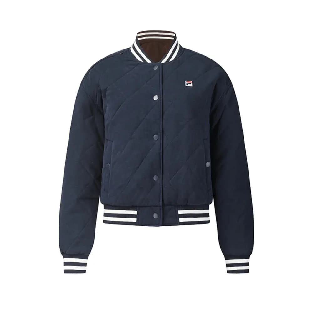 FILA TENNIS Qadın Baseball Gödəkçəsi Qəhvəyi