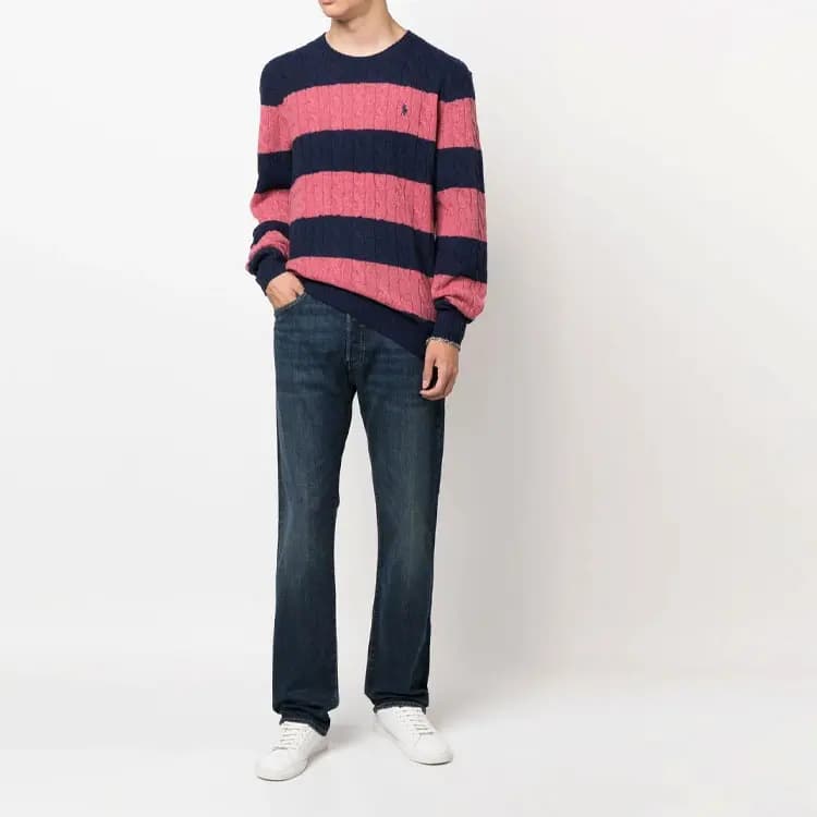 Polo Ralph Lauren Kişi Kaşmir Sviteri Çoxrəngli 2