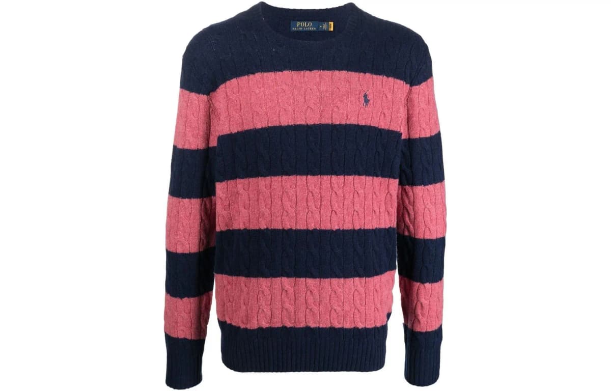 Polo Ralph Lauren Kişi Kaşmir Sviteri Çoxrəngli
