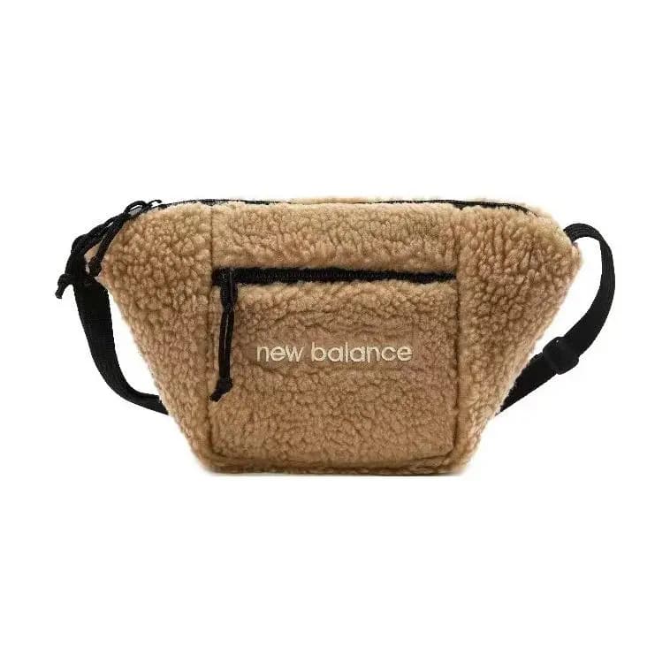 New Balance Sherpa One Shoulder Crossbody Fanny Pack Regular Unisex White 2