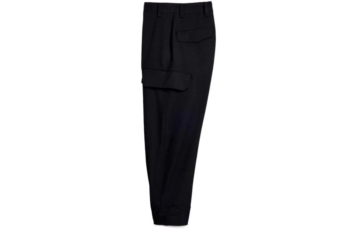 Y-3 Kişi Kargo Şalvar Qara 2