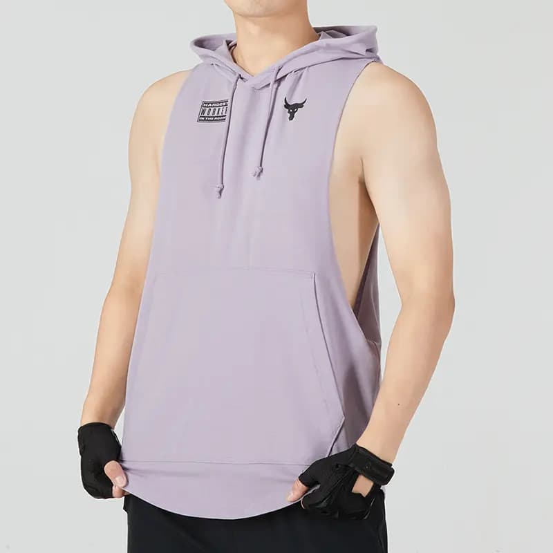 Under Armour Kişi Mayka Açıq Bənövşəyi 3