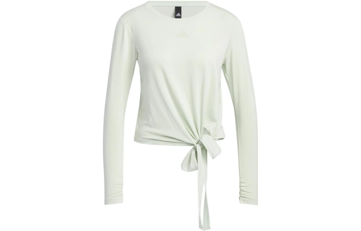 Adidas Qadın Crop Top Kətan Yaşılı