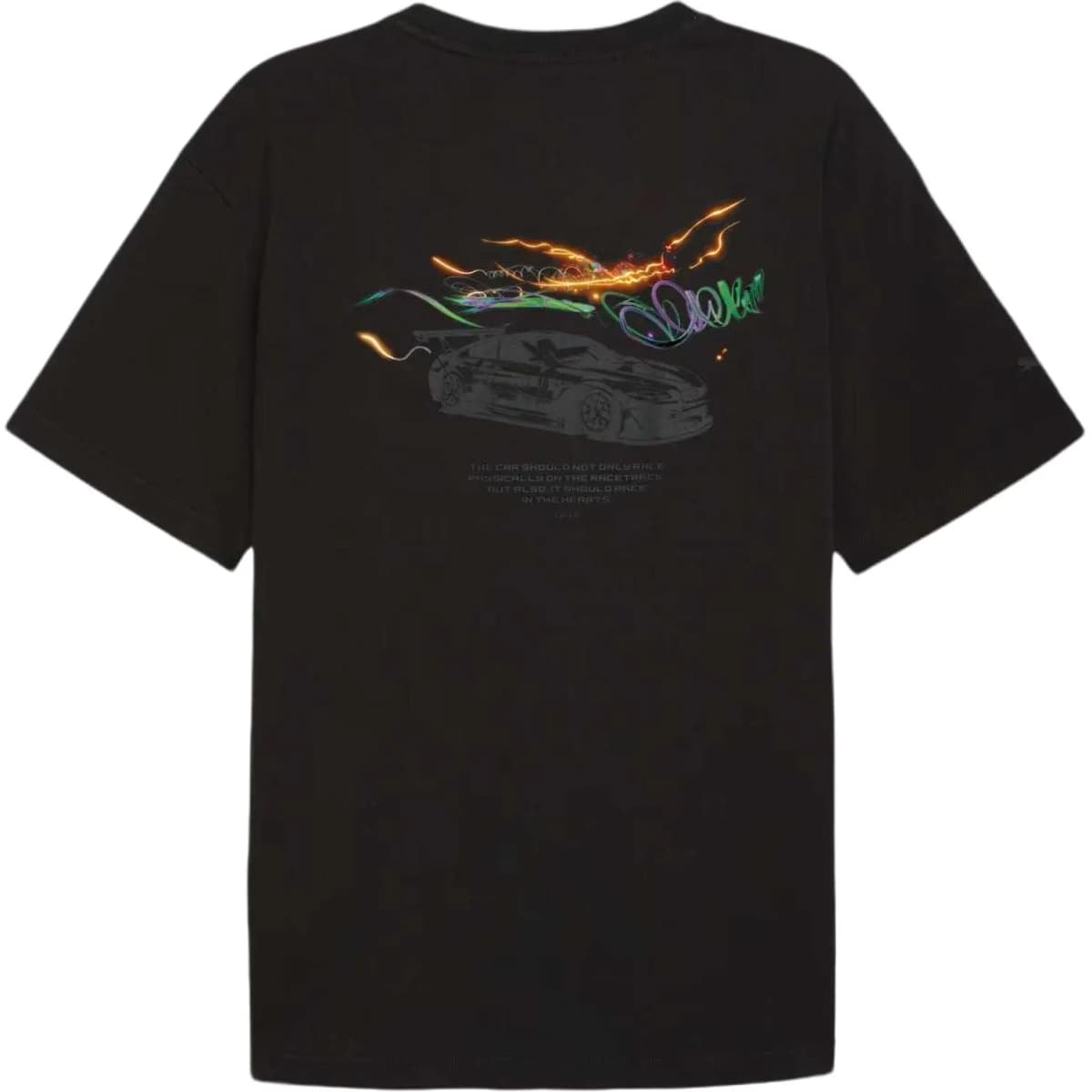 PUMA BMW M Motorsport Round Neck Short Sleeve Comfortable Racing T-Shirt Men's 2