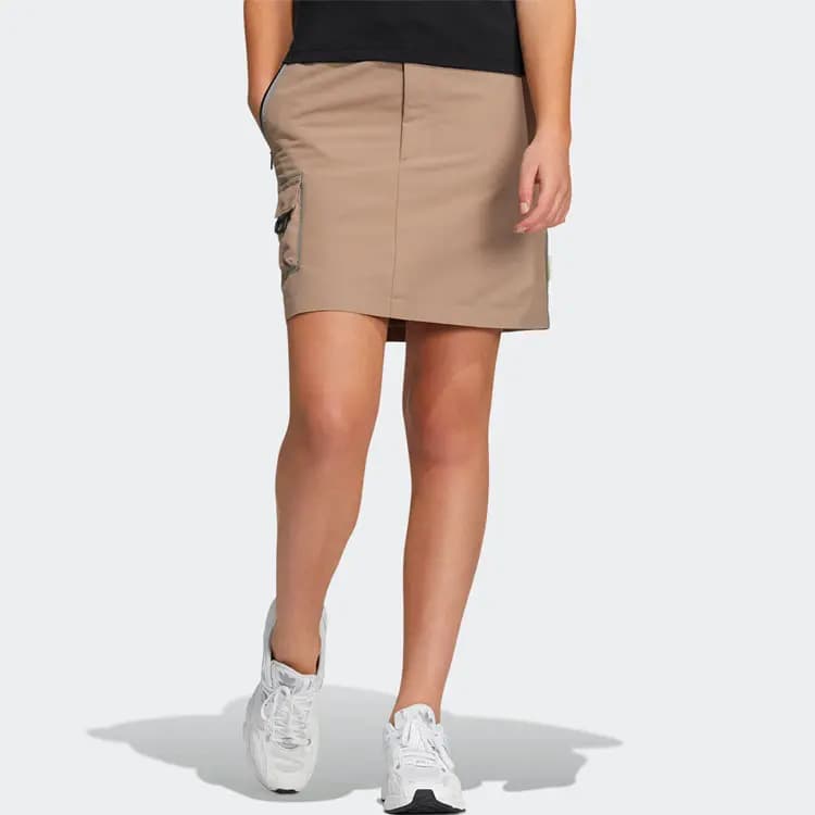 Adidas Originals Qadın Karqo Şort-Ətəyi Qəhvəyi 2