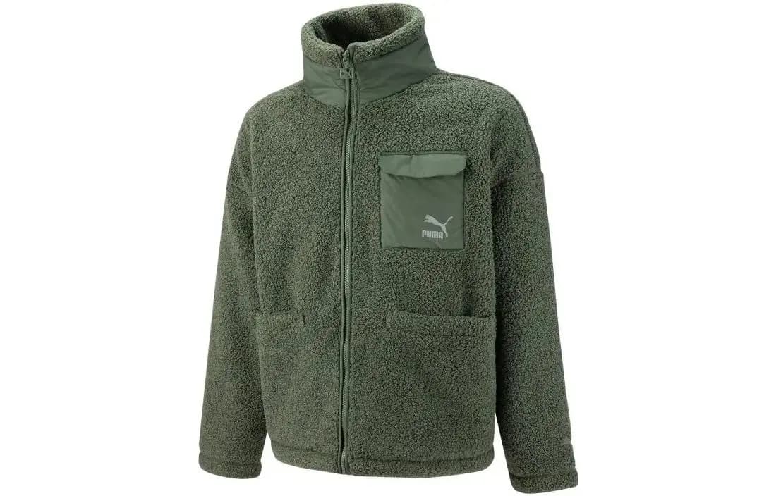 PUMA Velvet Jackets Unisex Green