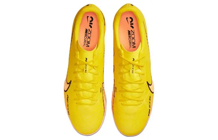 Nike Zoom Mercurial Vapor 15 Academy Ic Yellow Strike Sunset Glow 4