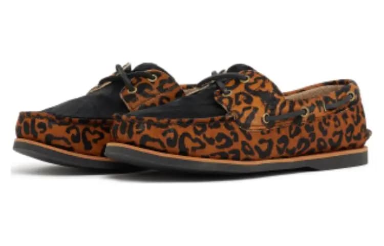 Timberland Classic Boat 2 Eye Wacko Maria Brown Leopard 4