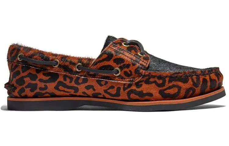 Timberland Classic Boat 2 Eye Wacko Maria Brown Leopard 2
