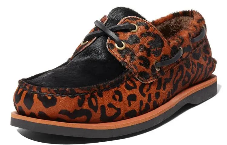 Timberland Classic Boat 2 Eye Wacko Maria Brown Leopard 3