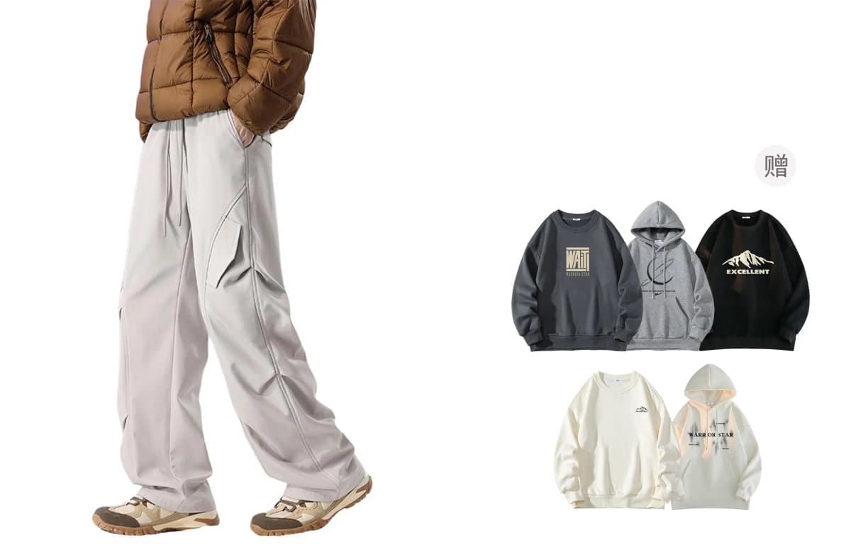 Warrior American Street Style Kargo Pantolon Unisex 19