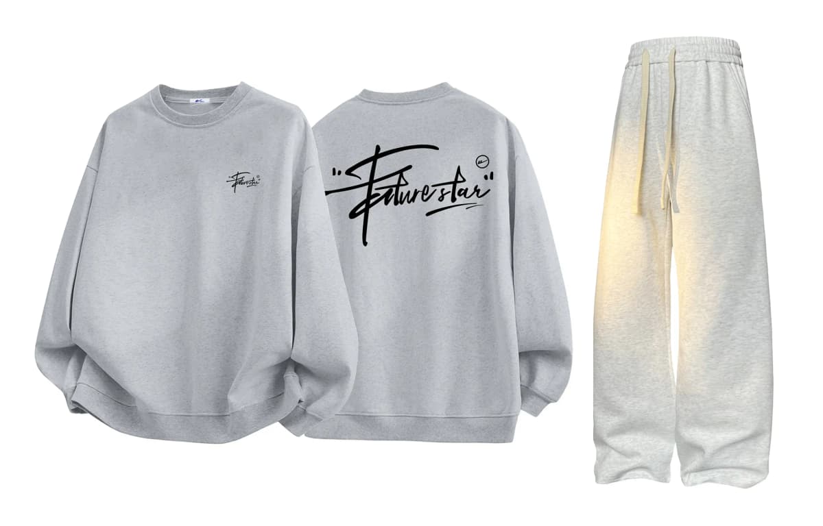 Warrior College Style Sweatshirt Set Unisex 14