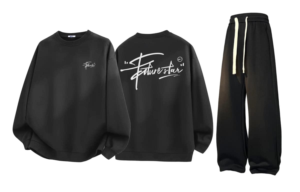 Warrior College Style Sweatshirt Set Unisex 12