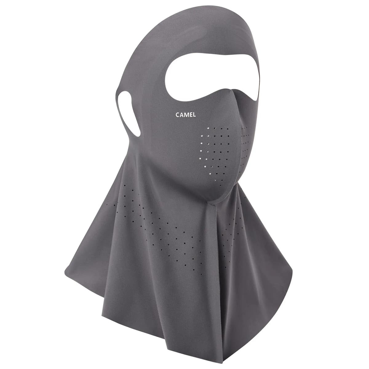 CAMEL 7A Antibacterial UPF50+ UV Protection Summer Cooling Hyaluronic Acid Nylon Face Mask Unisex 2