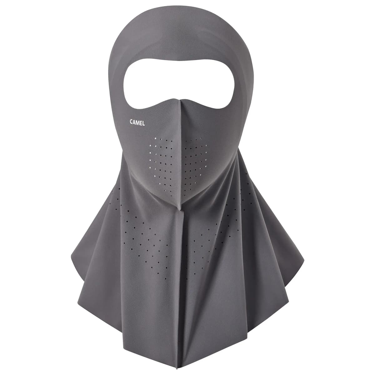 CAMEL 7A Antibacterial UPF50+ UV Protection Summer Cooling Hyaluronic Acid Nylon Face Mask Unisex 3