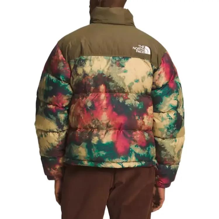 THE NORTH FACE 1996 Retro Nuptse Ice Dye Kişi Pencəyi Antelope Brown 3