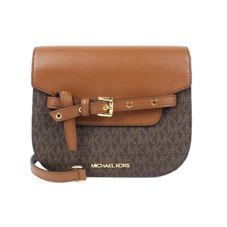 MICHAEL KORS Emilia Dəri Çiyin Çantası Qadın