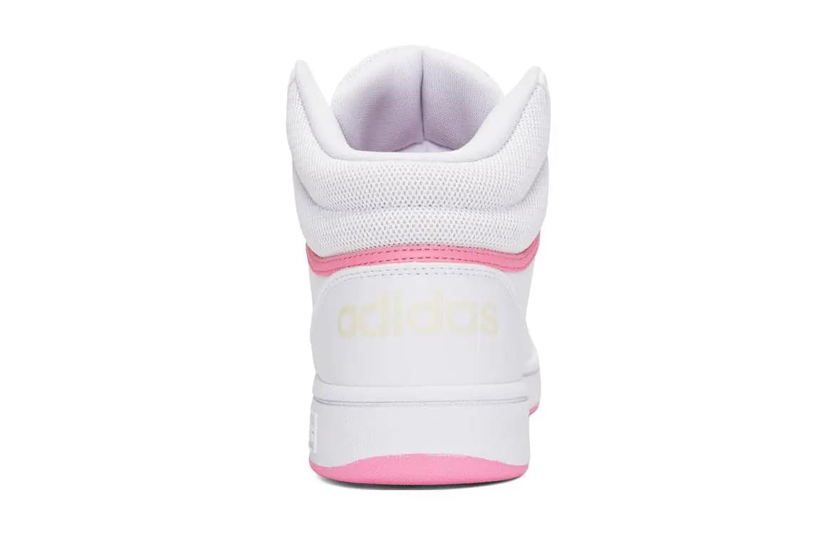 Adidas Neo Hoops Mid 3.0 K Uşaq Skeytbord Ayaqqabısı Ağ 5