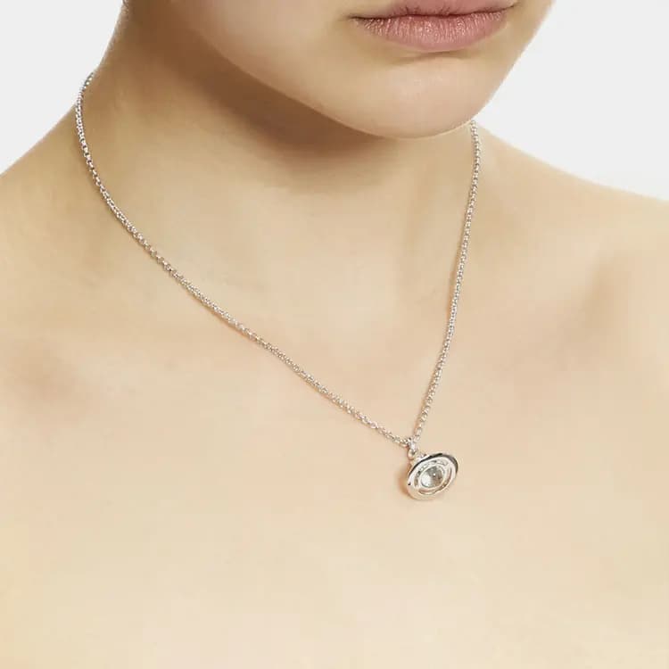 Vivienne Westwood Small Orb Saturn Boyunbağı Qadın Gümüşü 5