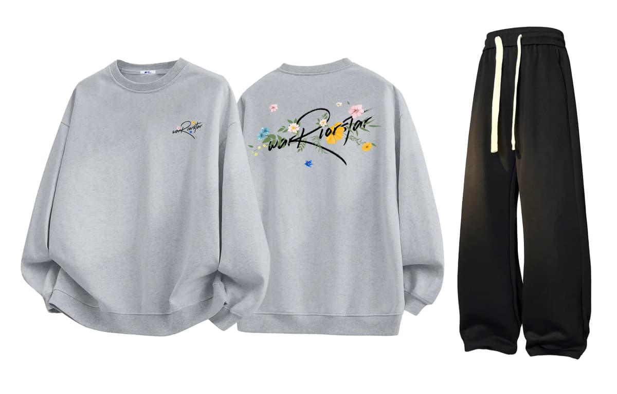 Warrior 'Hui Chao' Unisex Sweatshirt Set 19
