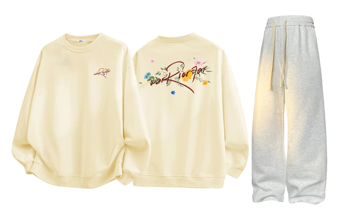 Warrior 'Hui Chao' Unisex Sweatshirt Set 31