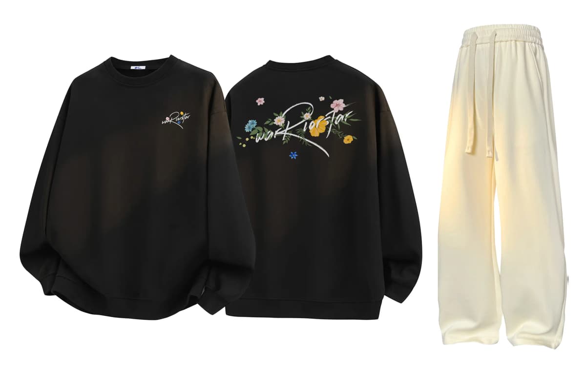 Warrior 'Hui Chao' Unisex Sweatshirt Set 16