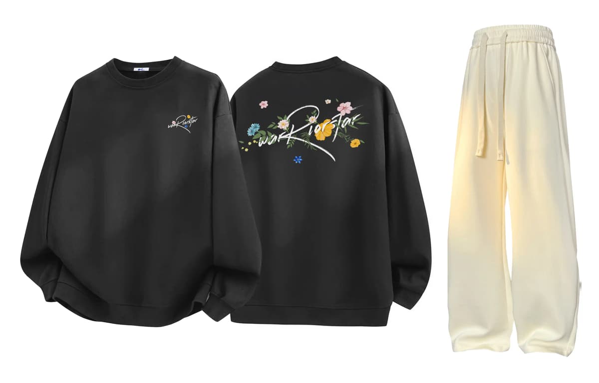 Warrior 'Hui Chao' Unisex Sweatshirt Set 43