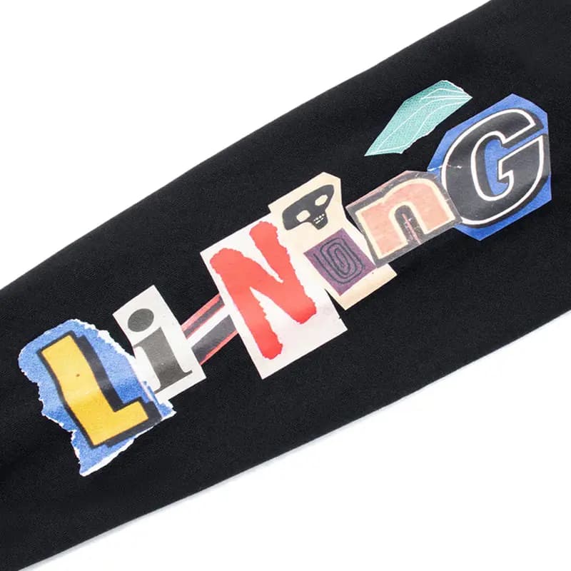 LiNing Unisex İdman Geyimi Dəsti Qara 5