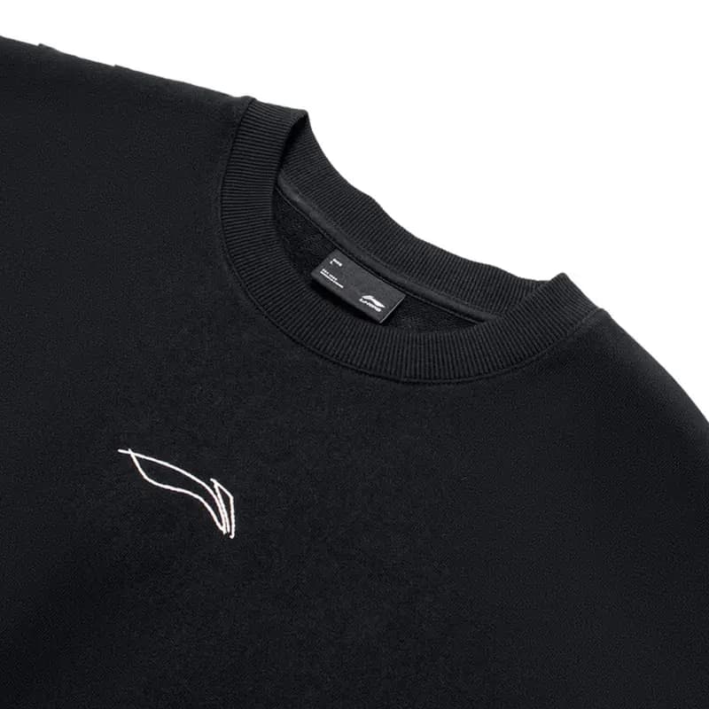 LiNing Unisex İdman Geyimi Dəsti Qara 3