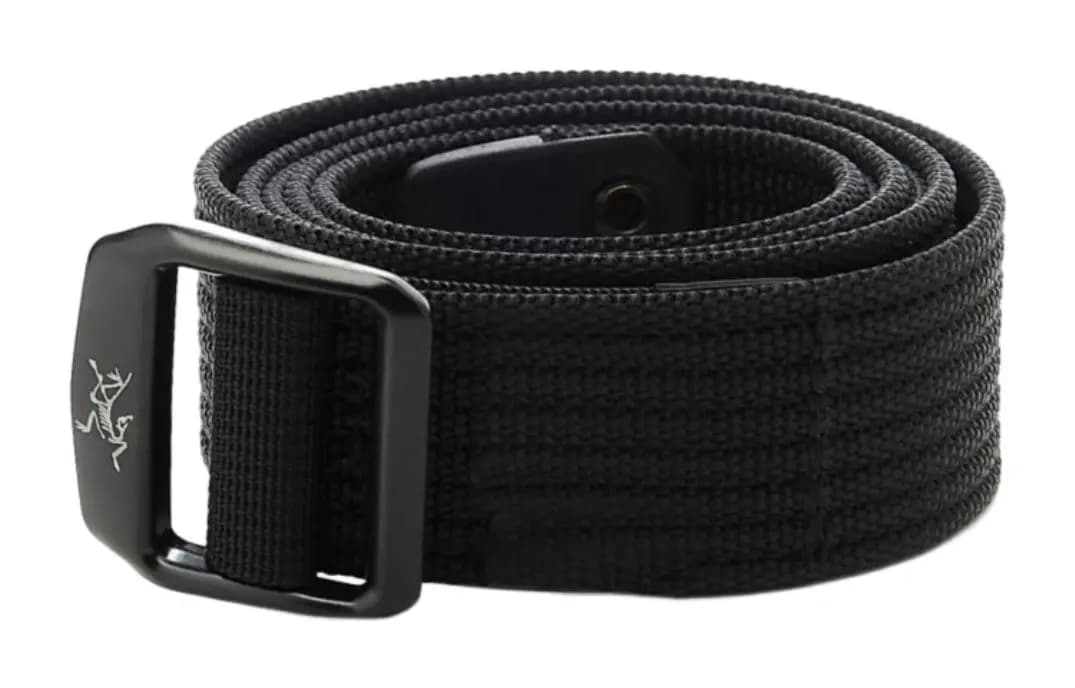 Arcteryx Kəmər Unisex Qara 3.2sm 2