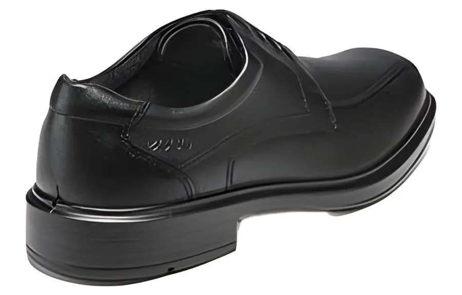 ECCO Square Toe Business Casual Shoes Men's Black 4