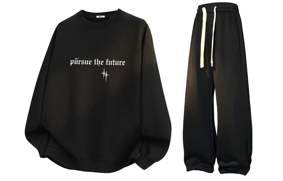 Warrior 'Riding the Waves' Hoodie və Şalvar Dəsti Unisex 7