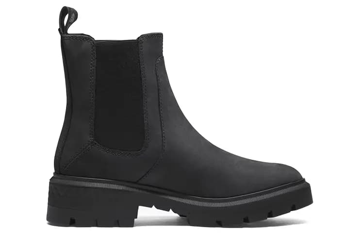 Timberland Courmayeur Valley Chelsea Çəkmələri Qadın Qara 2
