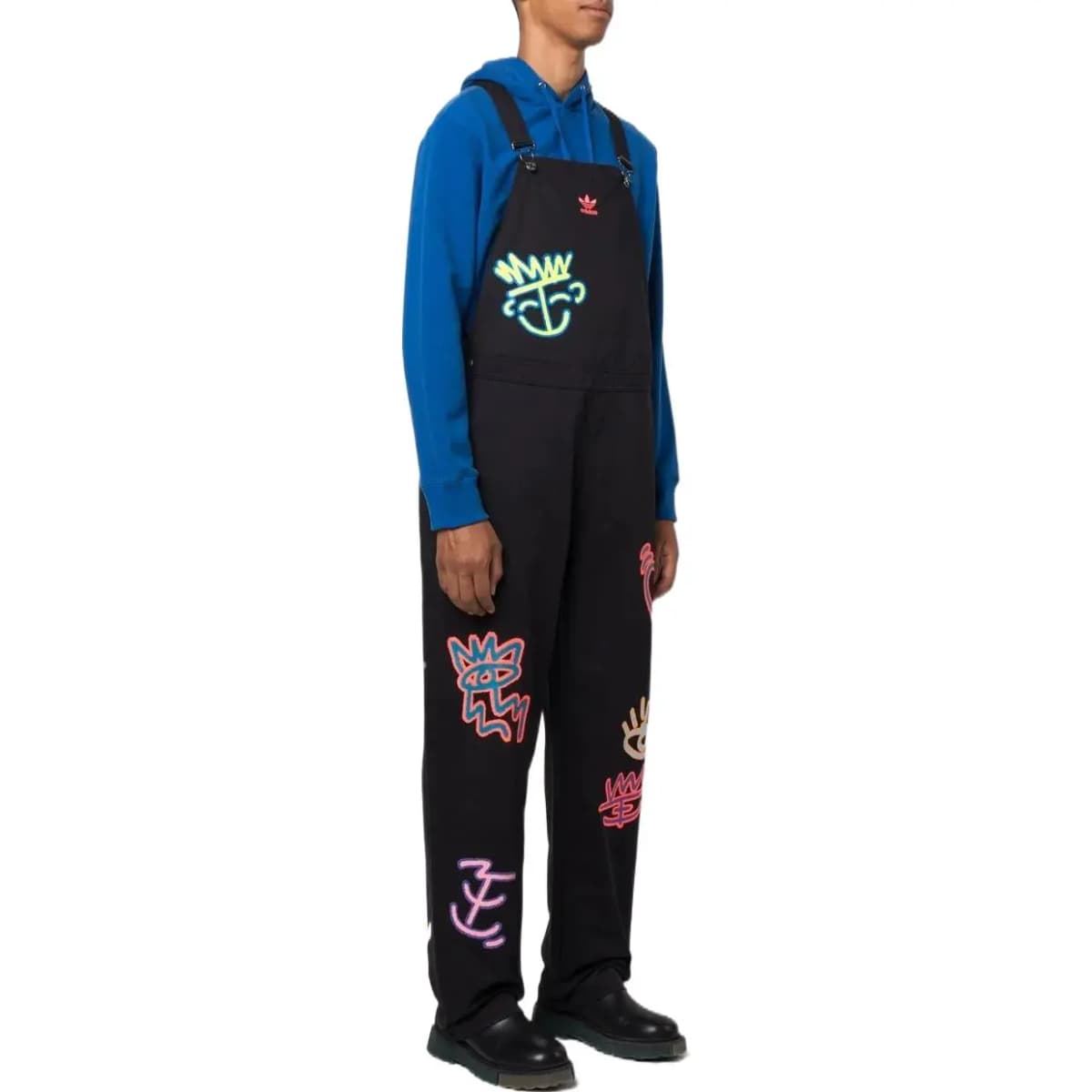 Adidas Kombinezon Kişi Qara 4