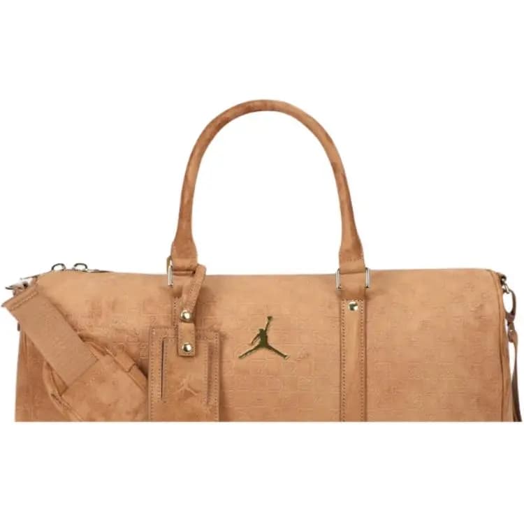 Jordan Monogram Səyahət Çantası Kişi Brandy/Ağ 4